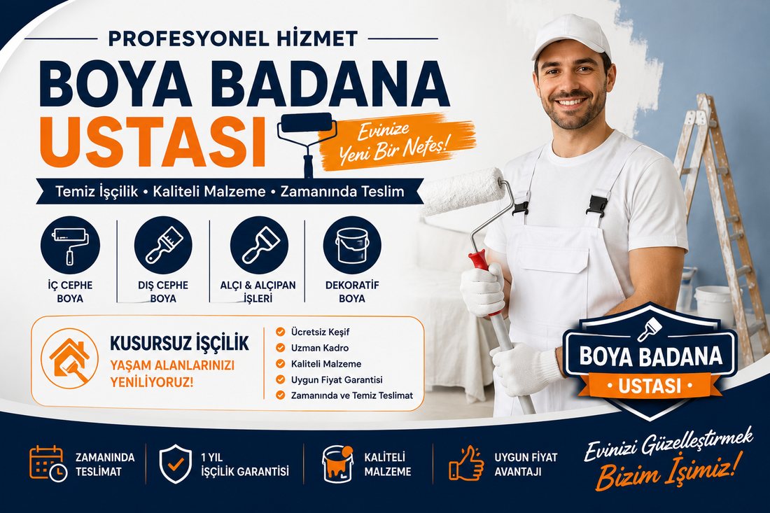 Bayındır boya badana ustası – profesyonel boyacı